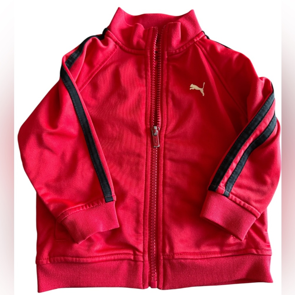 Puma Vibrant Red Zip-Up Jacket